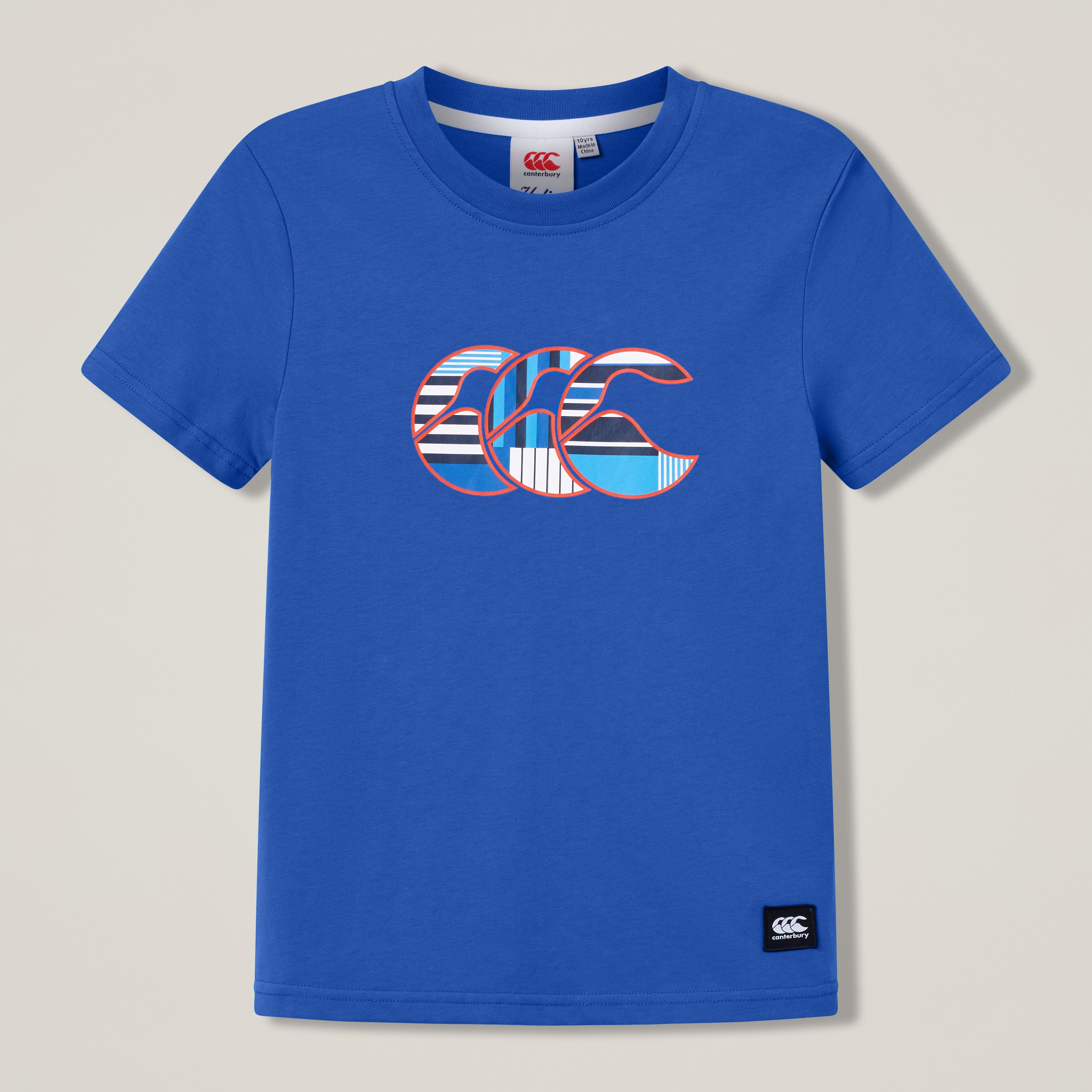 Canterbury Uglies Logo T-shirt Junior Unisex Blue/multi