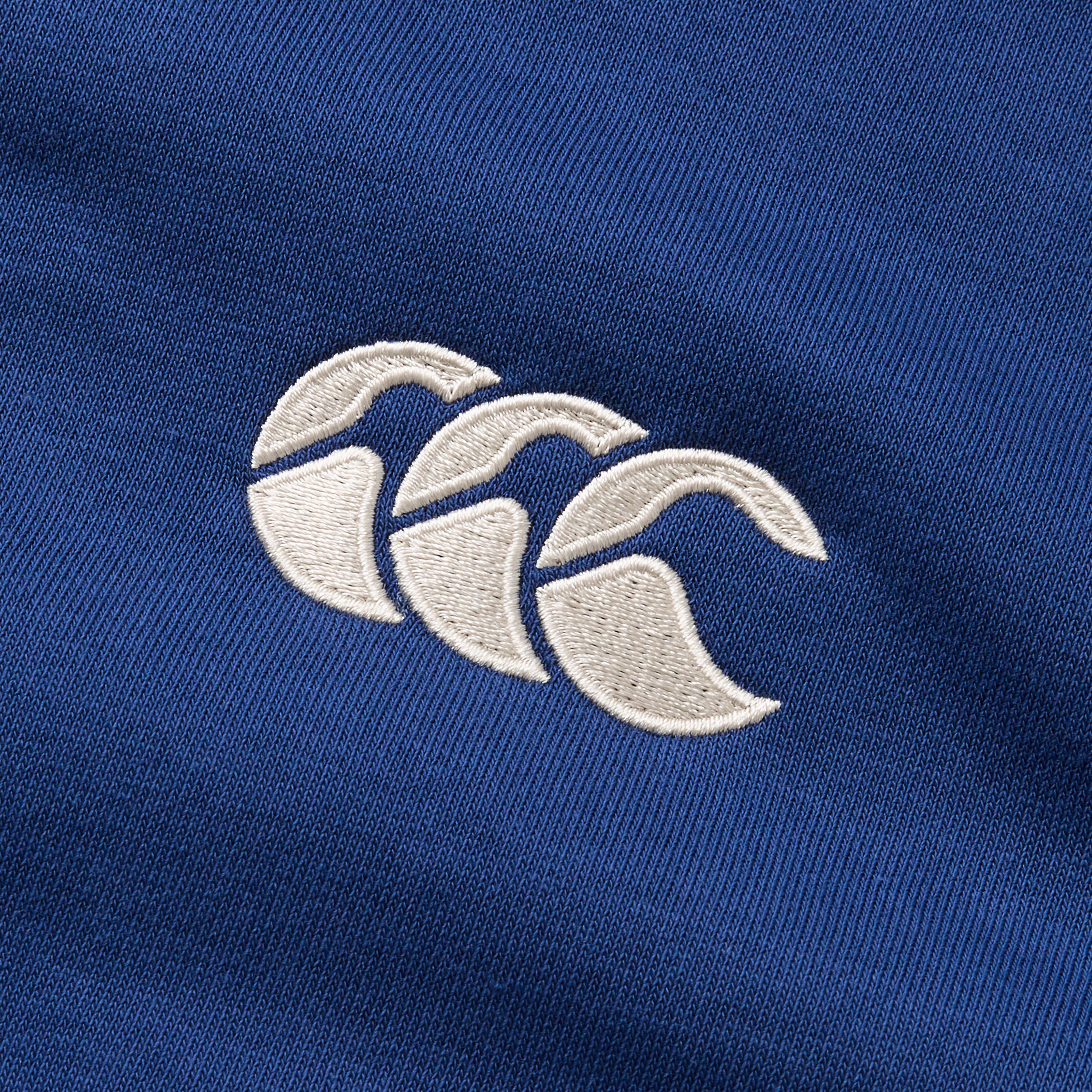 Canterbury Open Hem Qz Sweater Adult Male Blue/grey