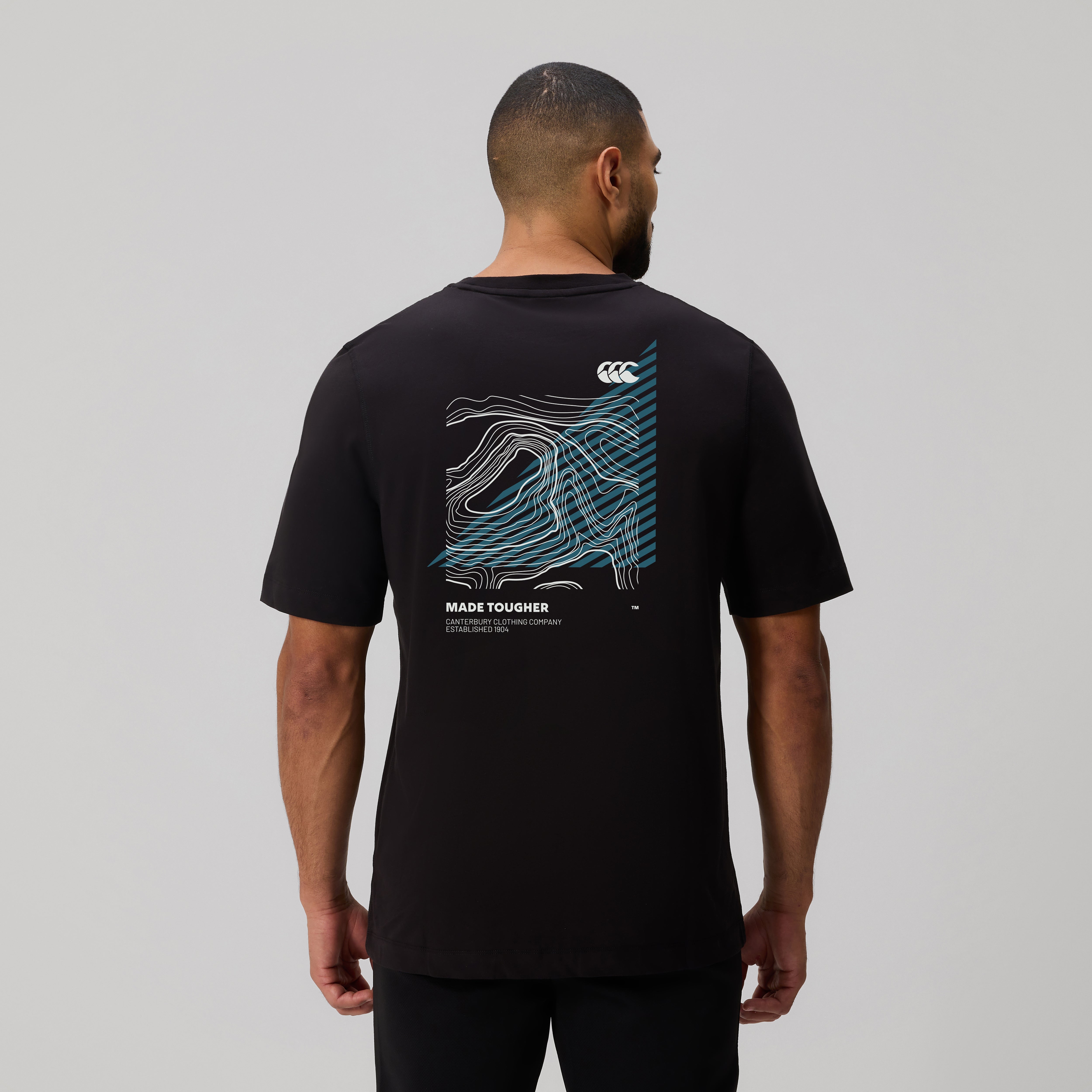 Canterbury Tempo+ Graphic Training T.shirt Am Blk