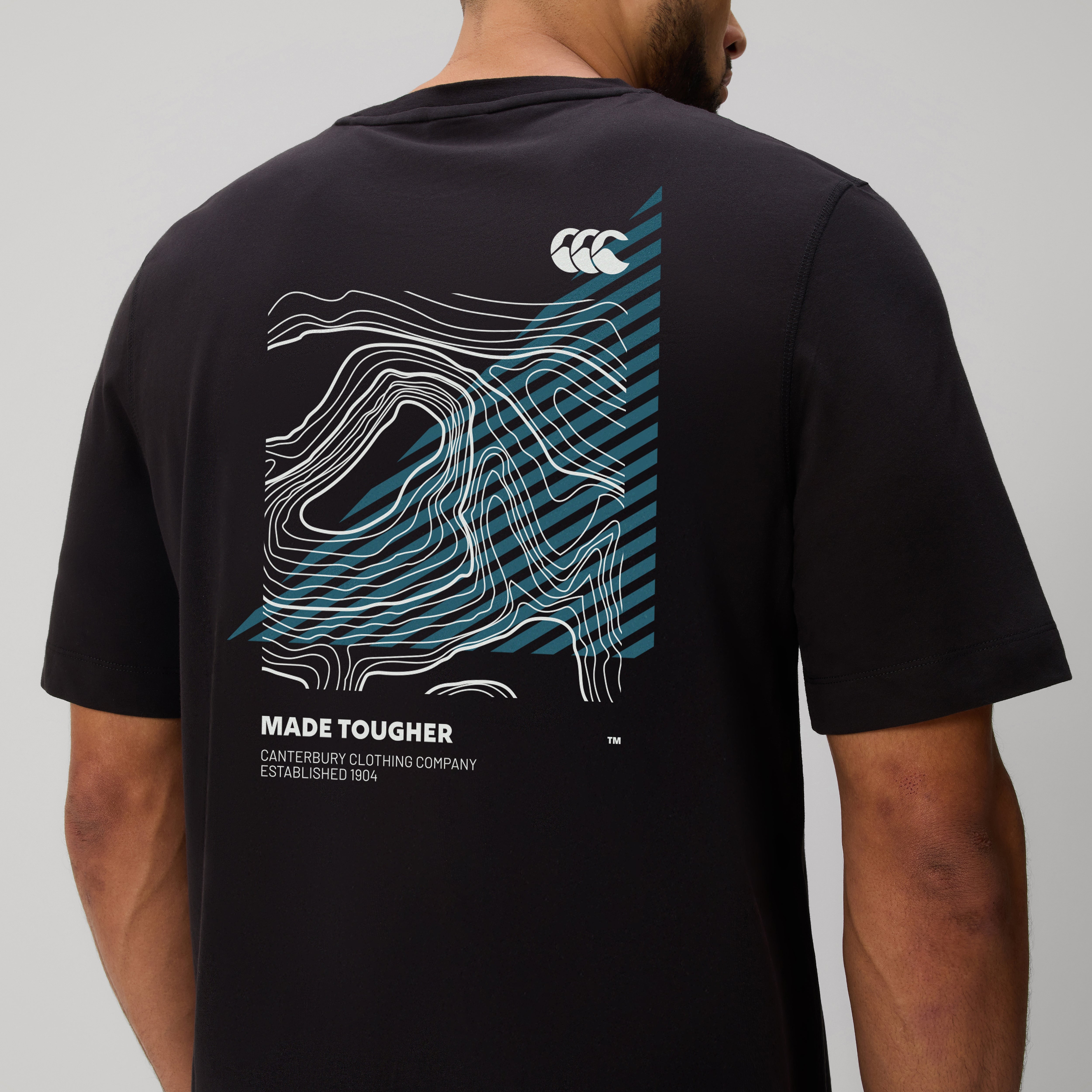 Canterbury Tempo+ Graphic Training T.shirt Am Blk