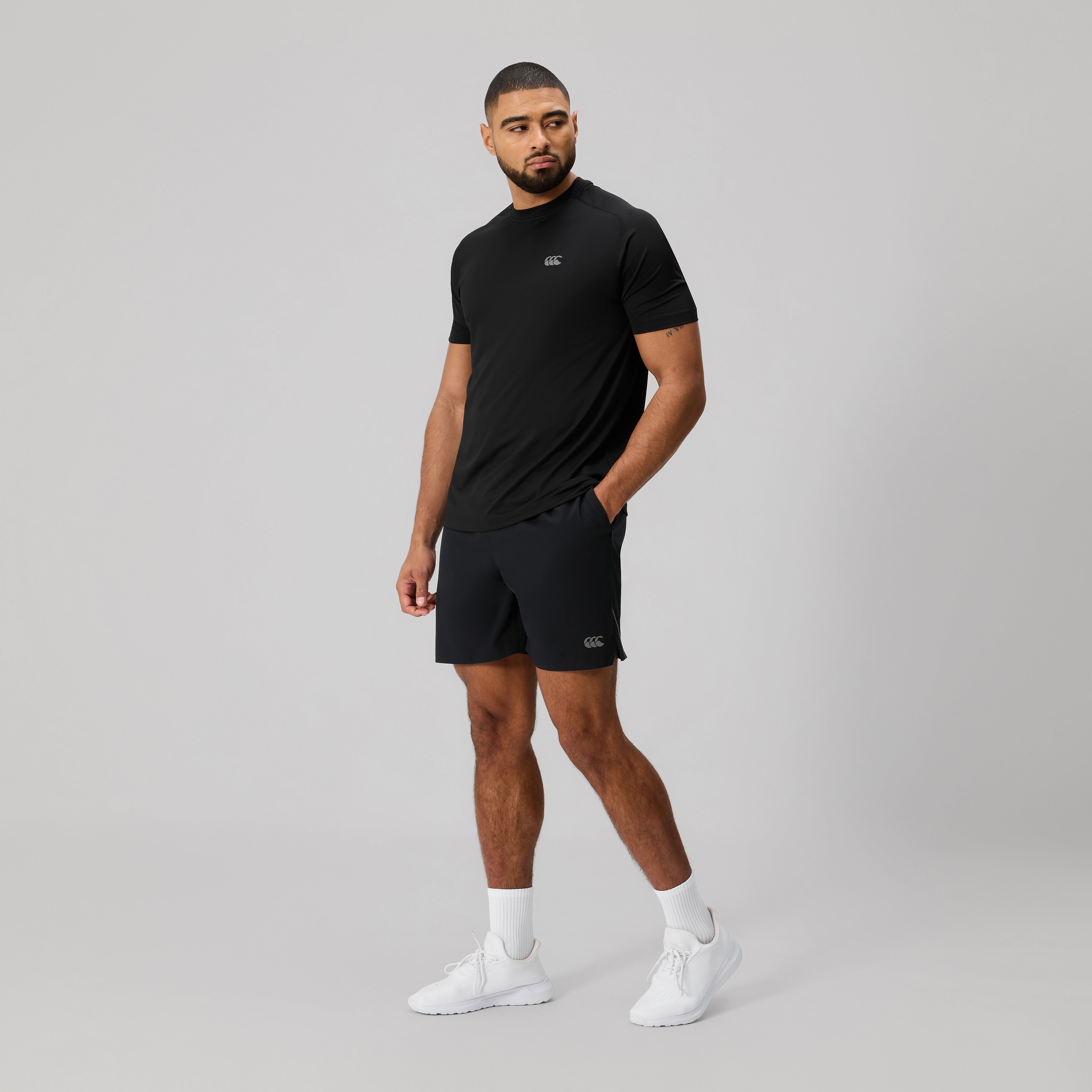 Canterbury Tempo Training Short 5" Am Blk