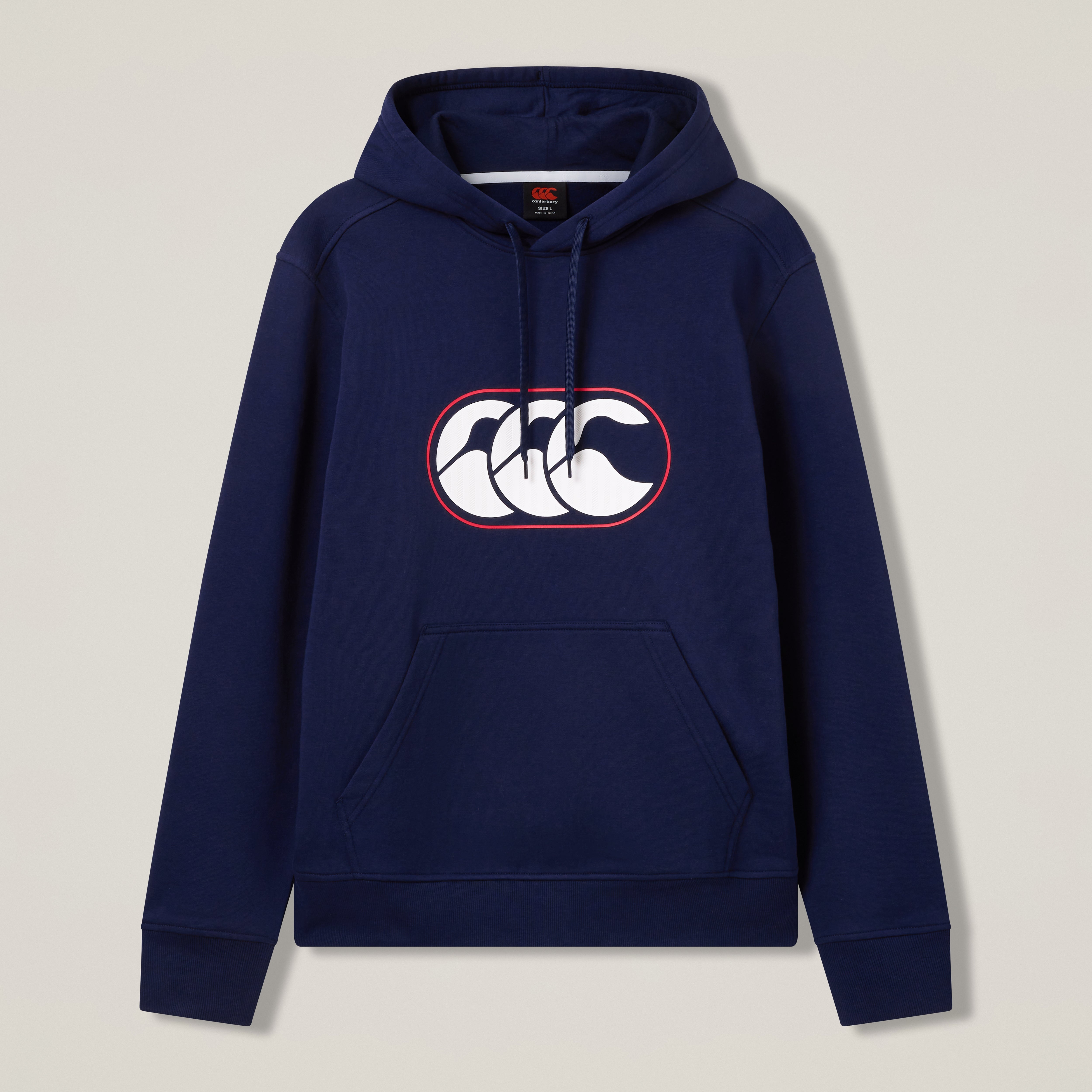 Canterbury Rakaia 2.0 Hoodie Adult Male Navy/red