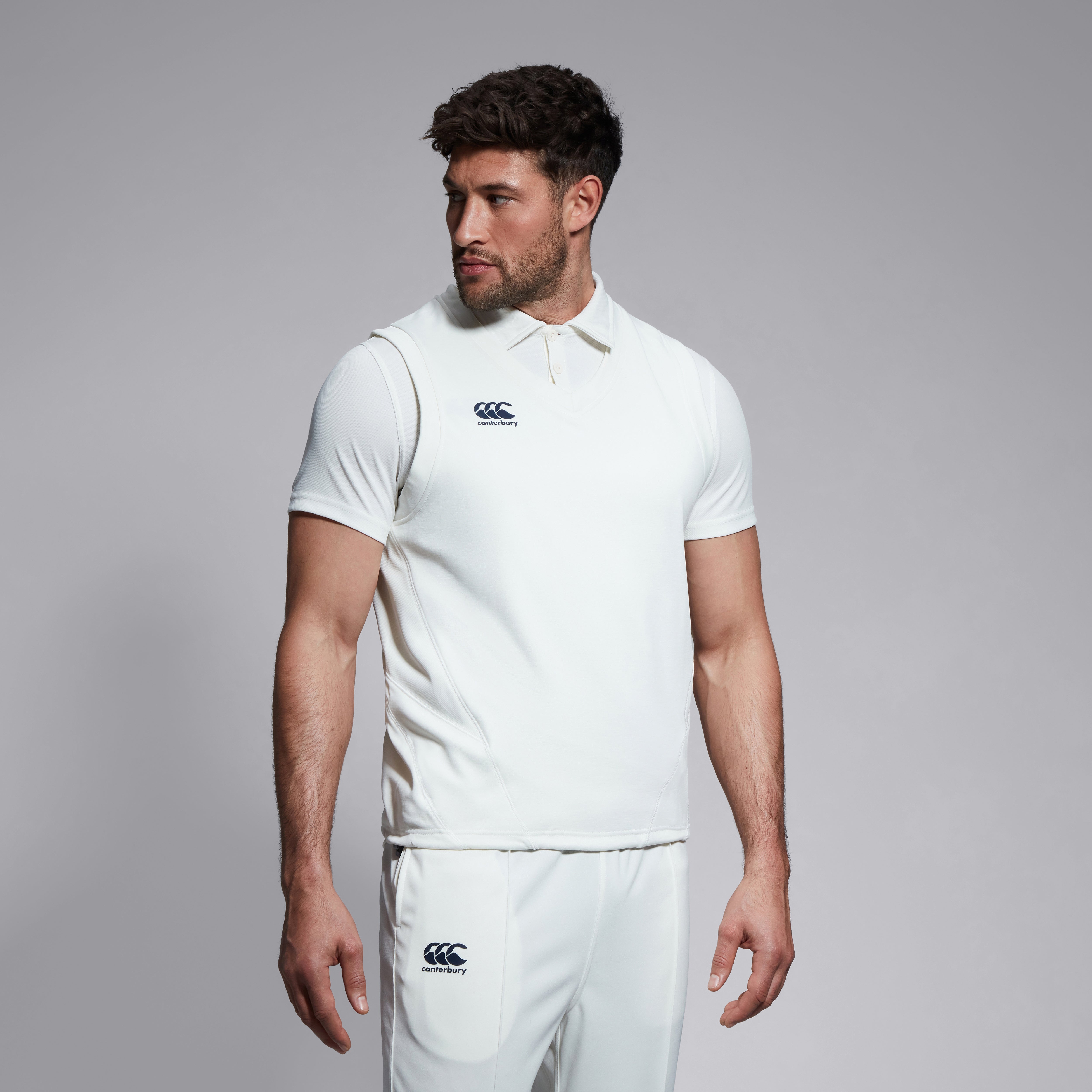 Canterbury Adult Male Senior Sleeveless Cricket Overshirt