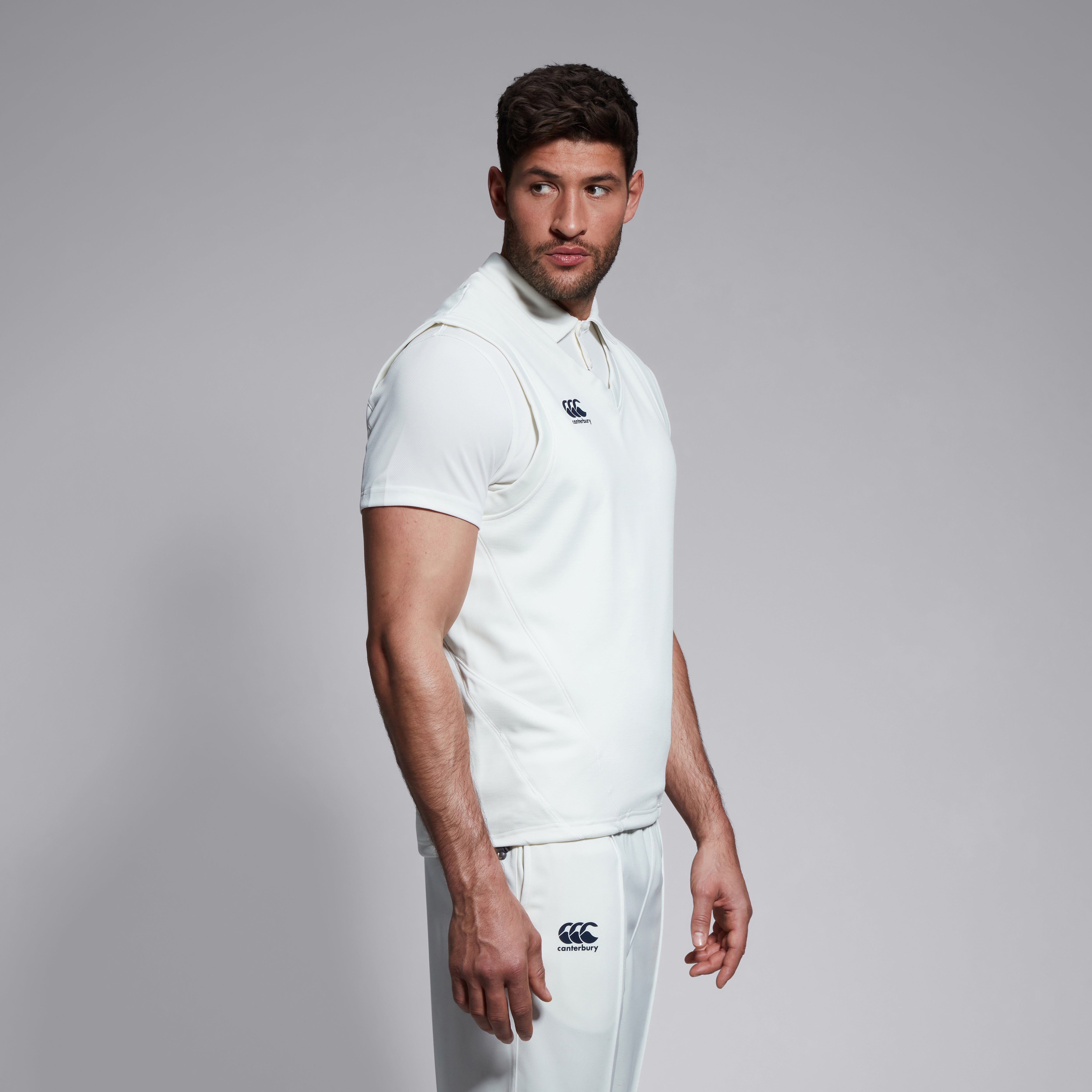 Canterbury Adult Male Senior Sleeveless Cricket Overshirt