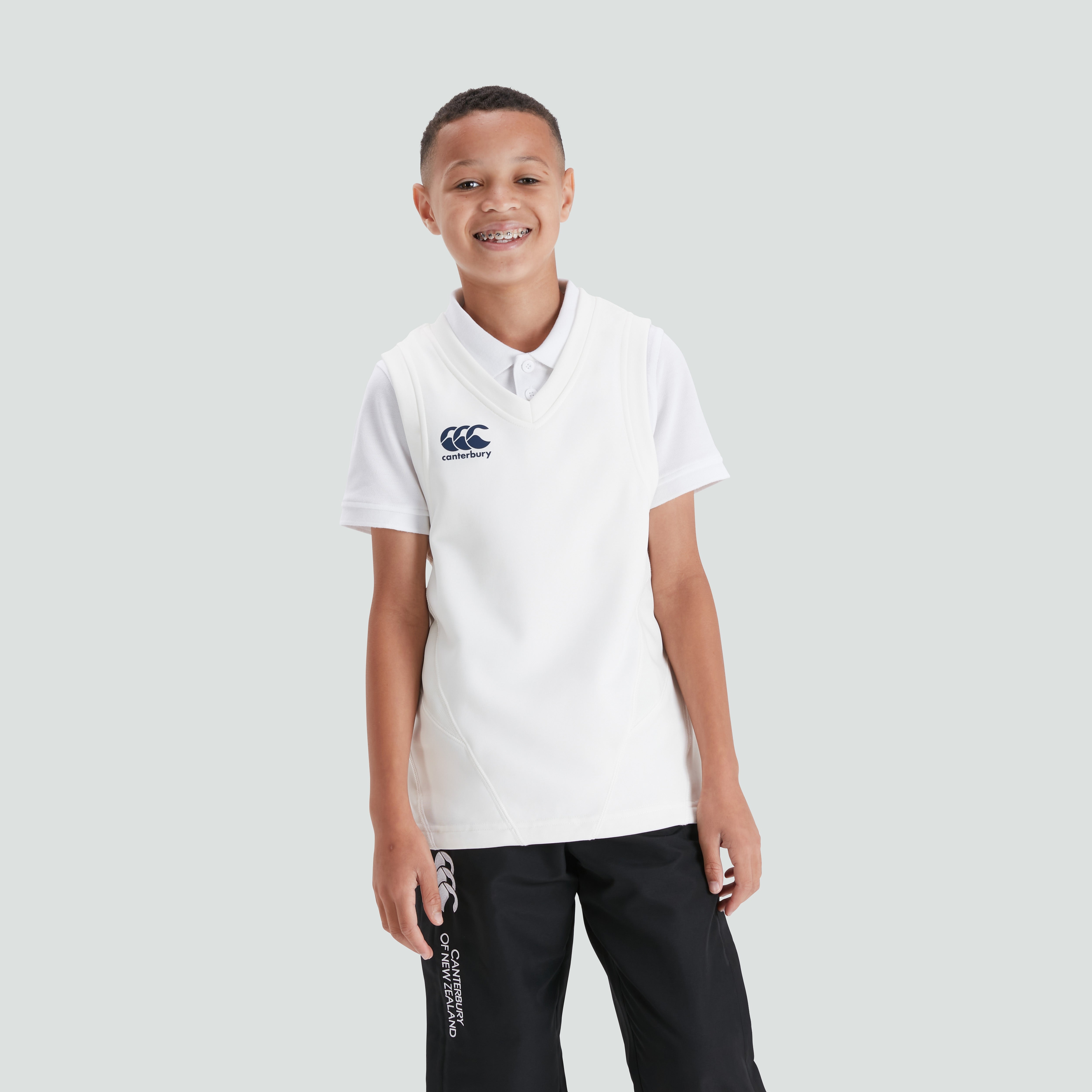 Canterbury Kids Unisex Sleeveless Cricket Overshirt