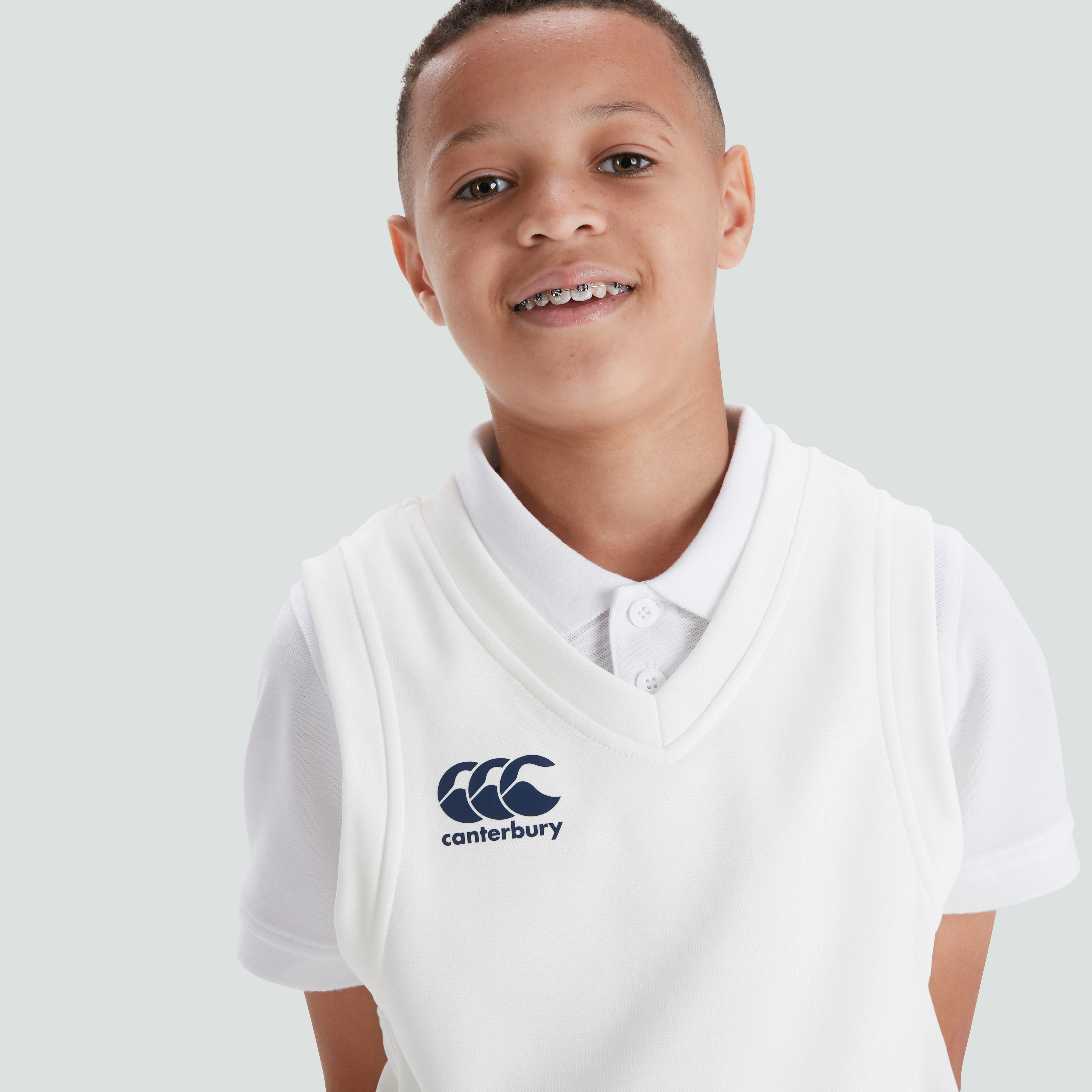 Canterbury Kids Unisex Sleeveless Cricket Overshirt
