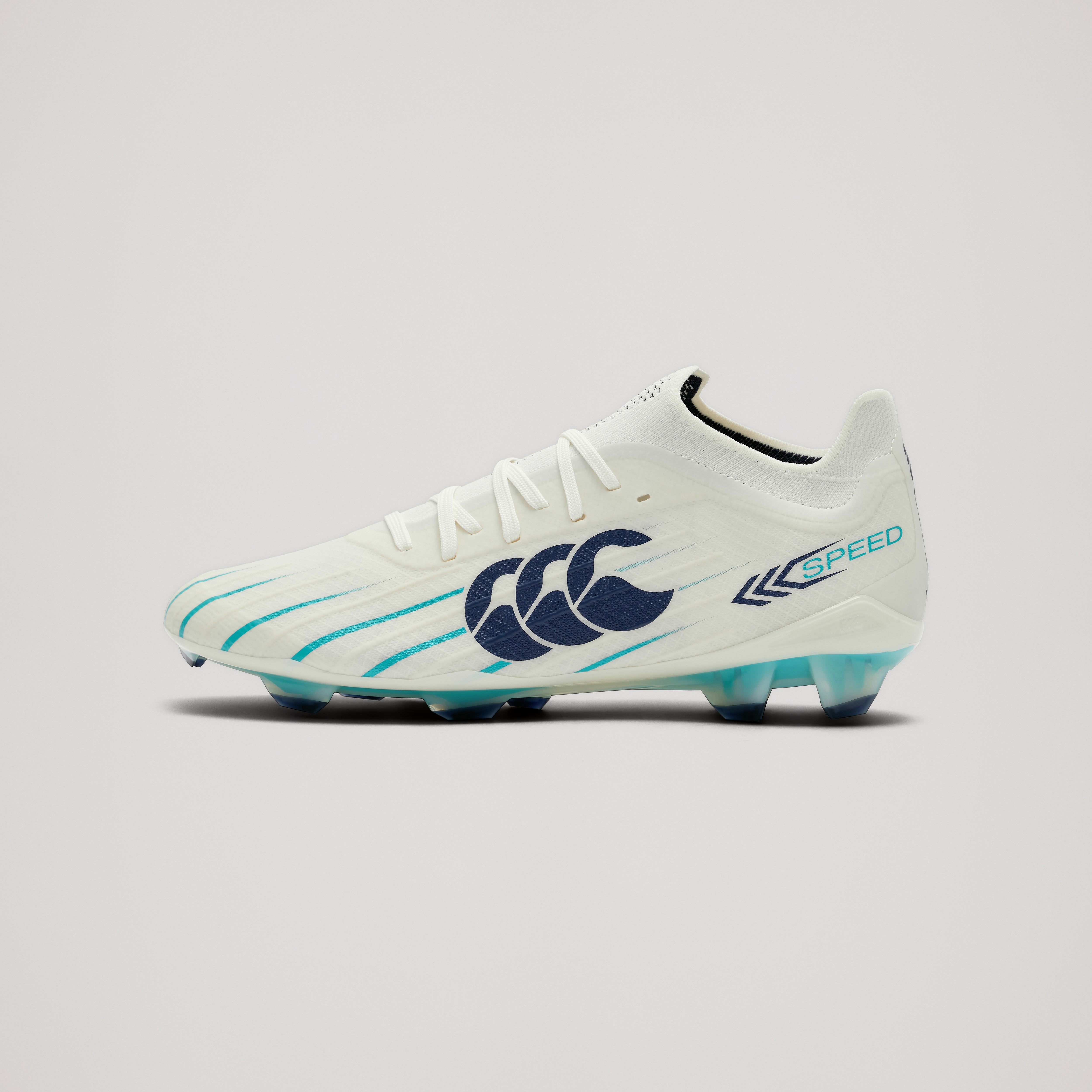 Canterbury Speed Falcon. 2.0 Elite Firm Ground Adult Unisex White/green