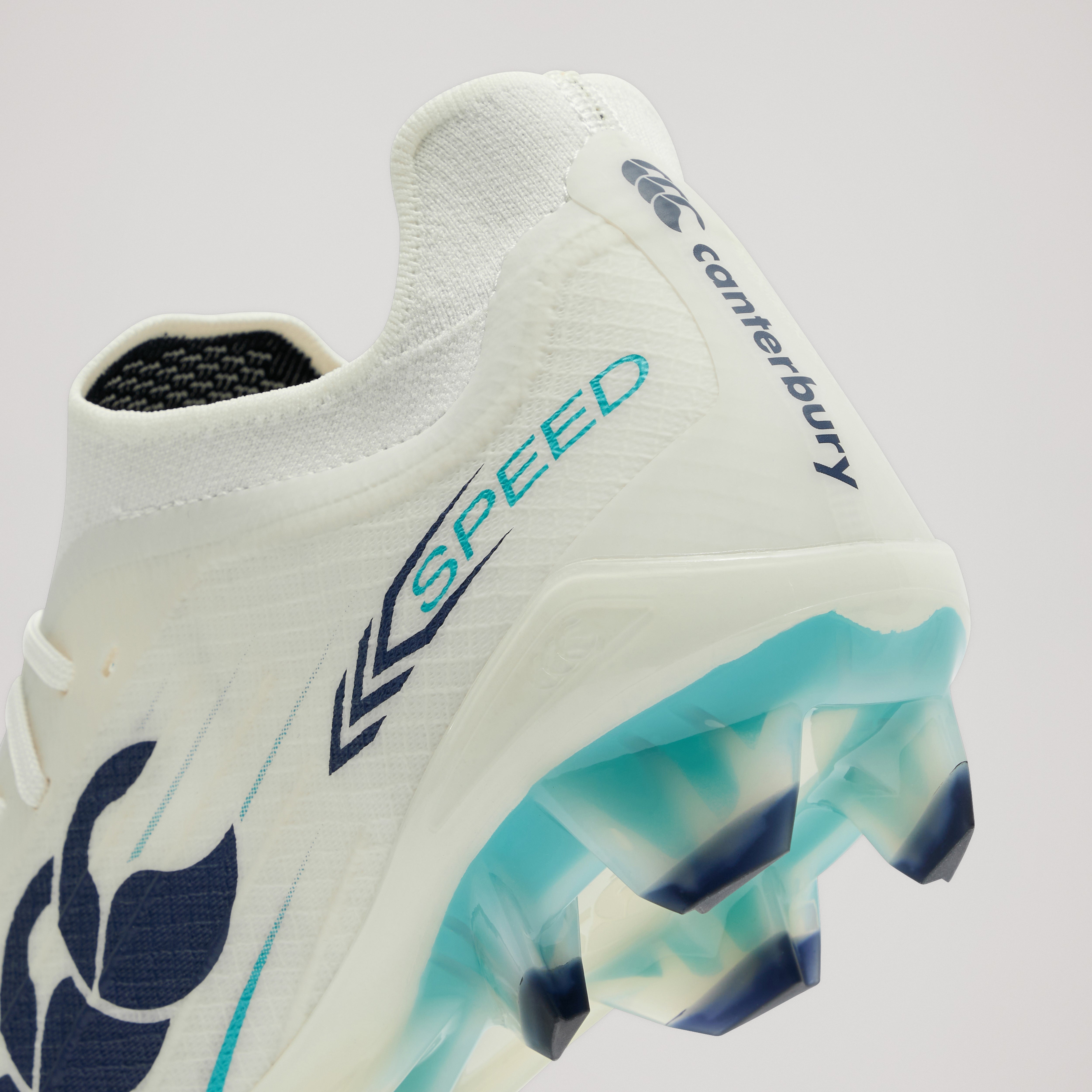 Canterbury Speed Falcon. 2.0 Elite Firm Ground Adult Unisex White/green