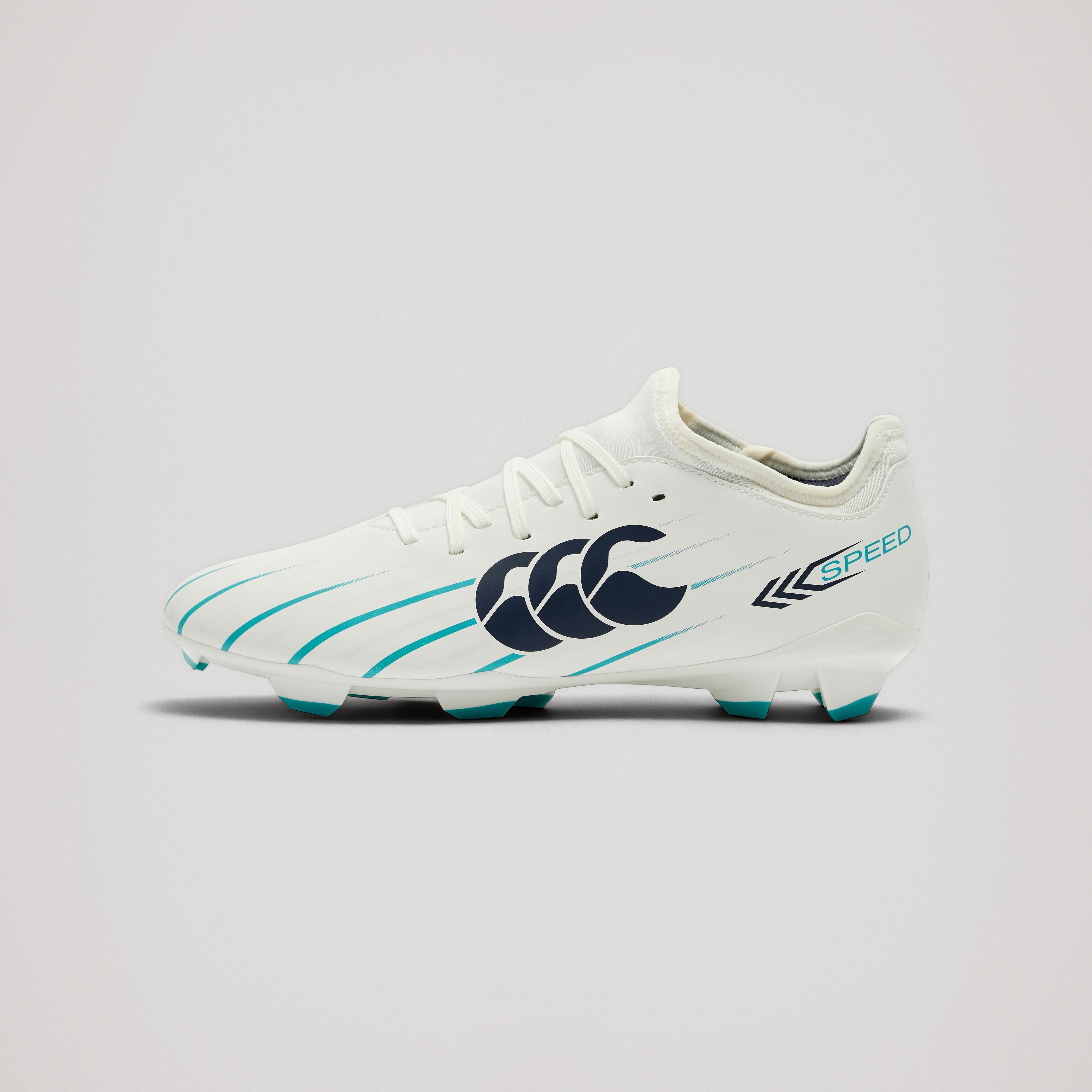 Canterbury Speed Falcon. 2.0 Team Firm Ground Adult Unisex White/green