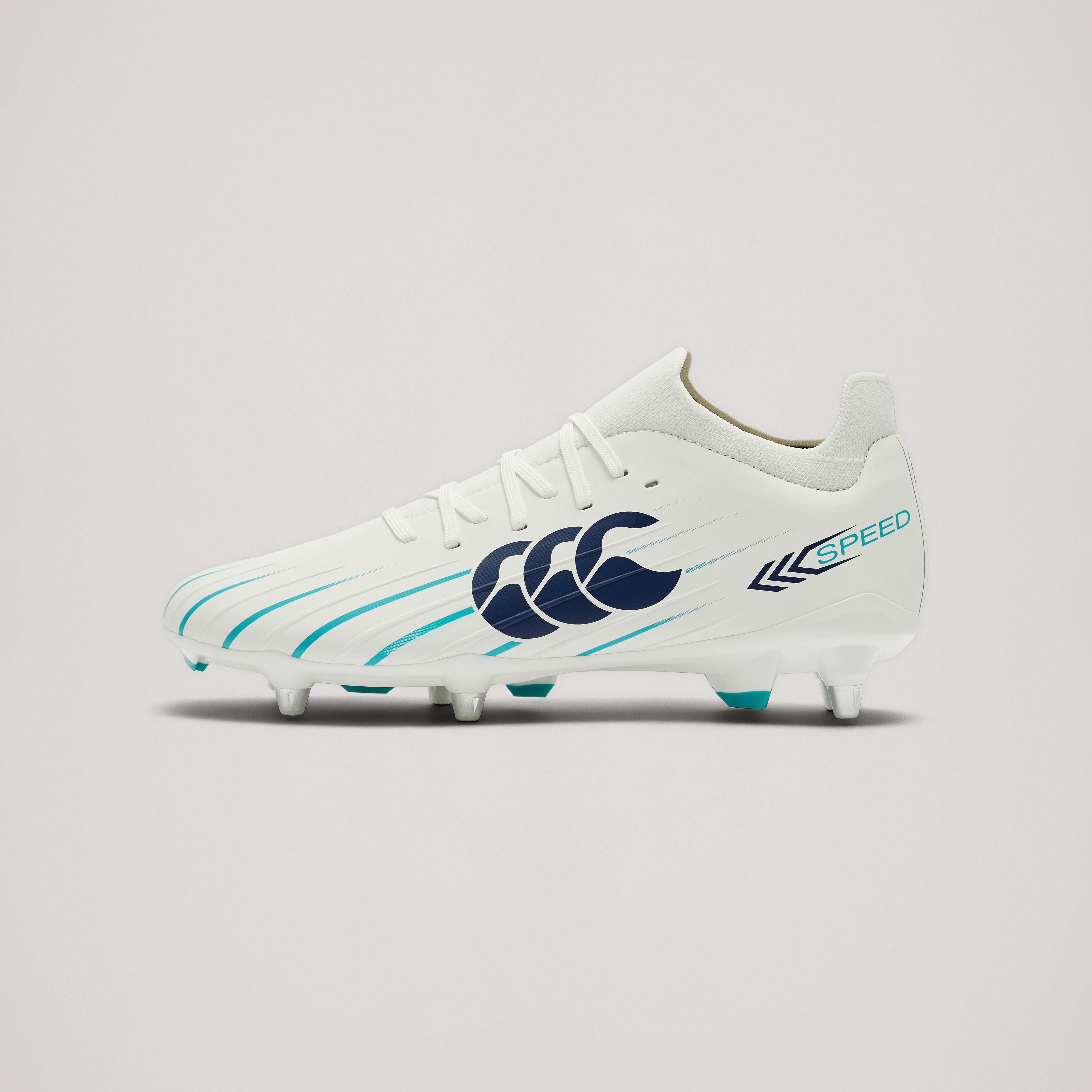 Canterbury Speed Falcon. 2.0 Pro Soft Ground Adult Unisex White/green