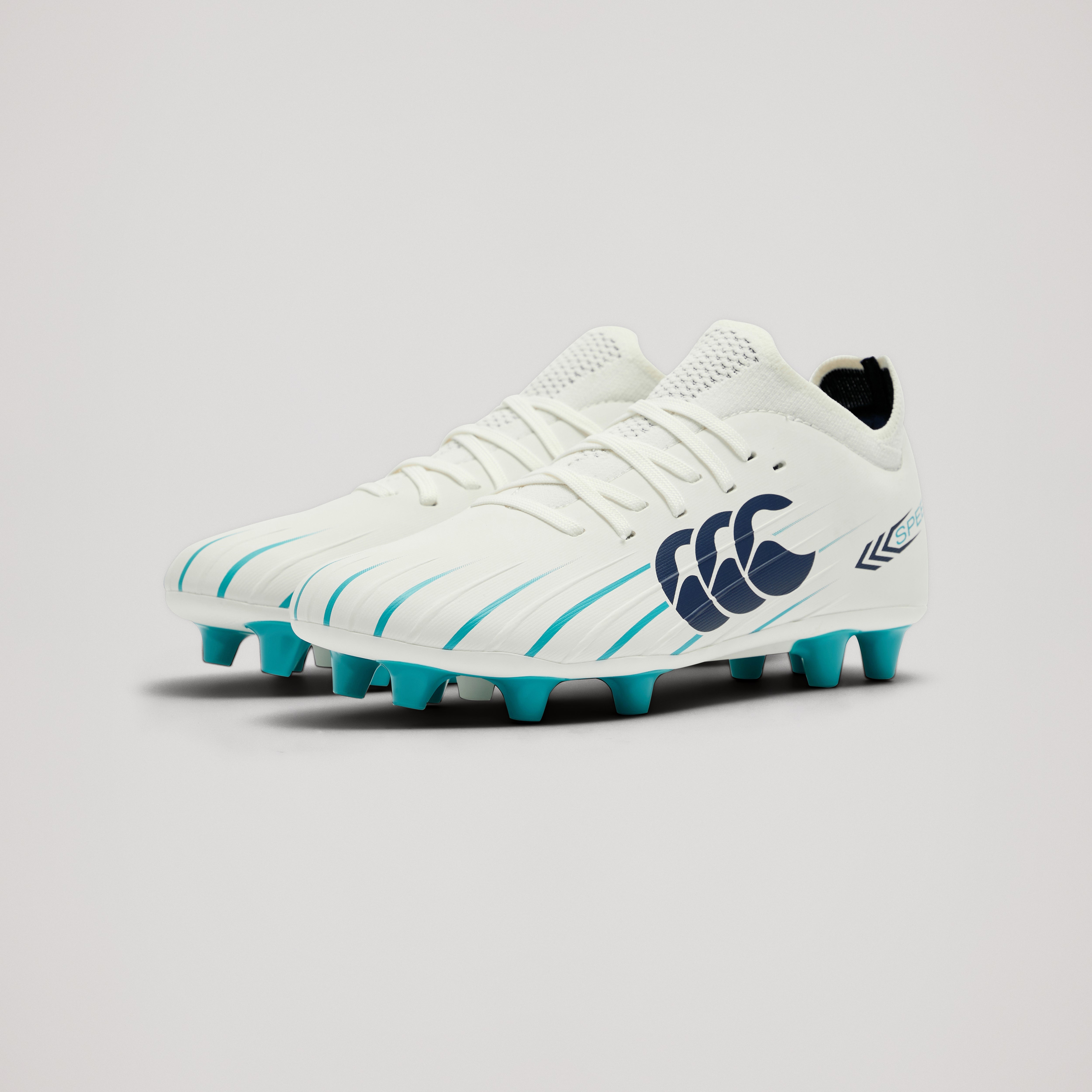 Canterbury Speed Falcon. 2.0 Pro Firm Ground Junior Unisex White/green