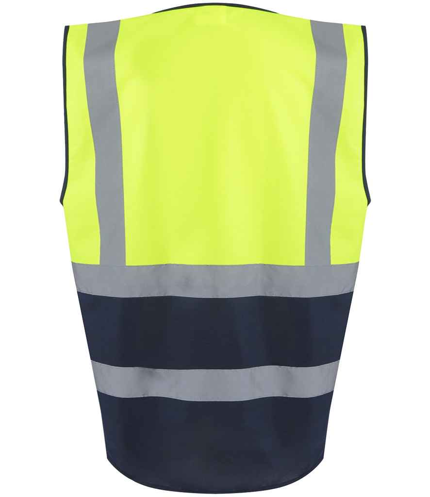 Regatta High Visibility Pro Executive Vest - Yellow/Navy