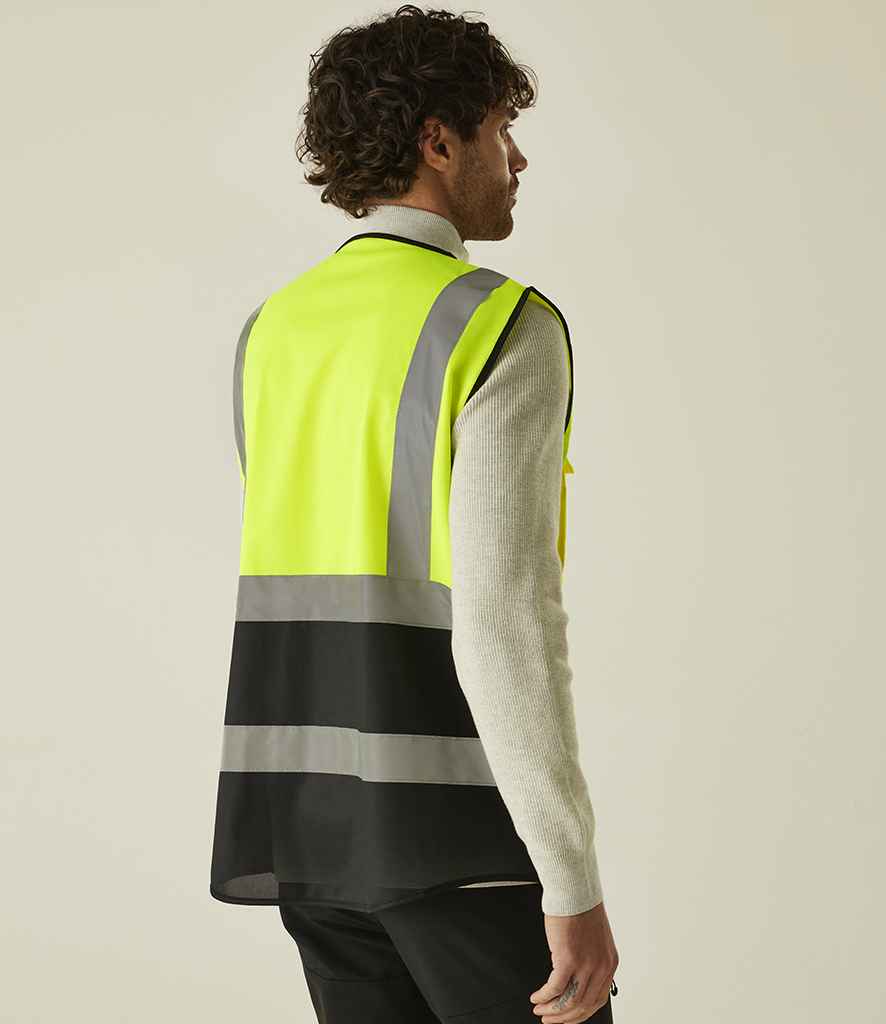 Regatta High Visibility Pro Executive Vest - Yellow/Black