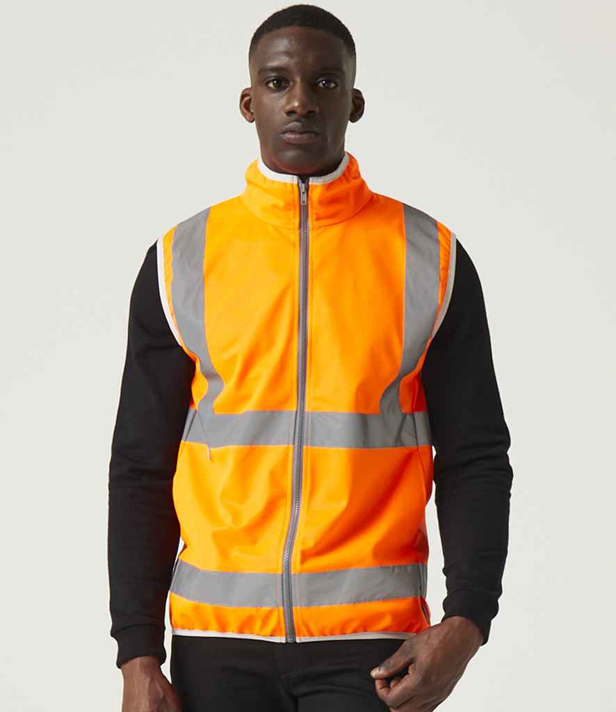 Regatta High Visibility Pro Full Zip Gilet - Orange