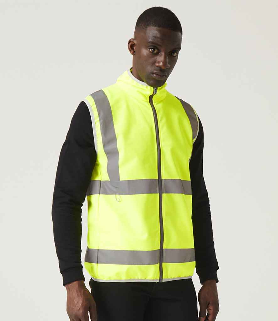 Regatta High Visibility Pro Full Zip Gilet - Yellow