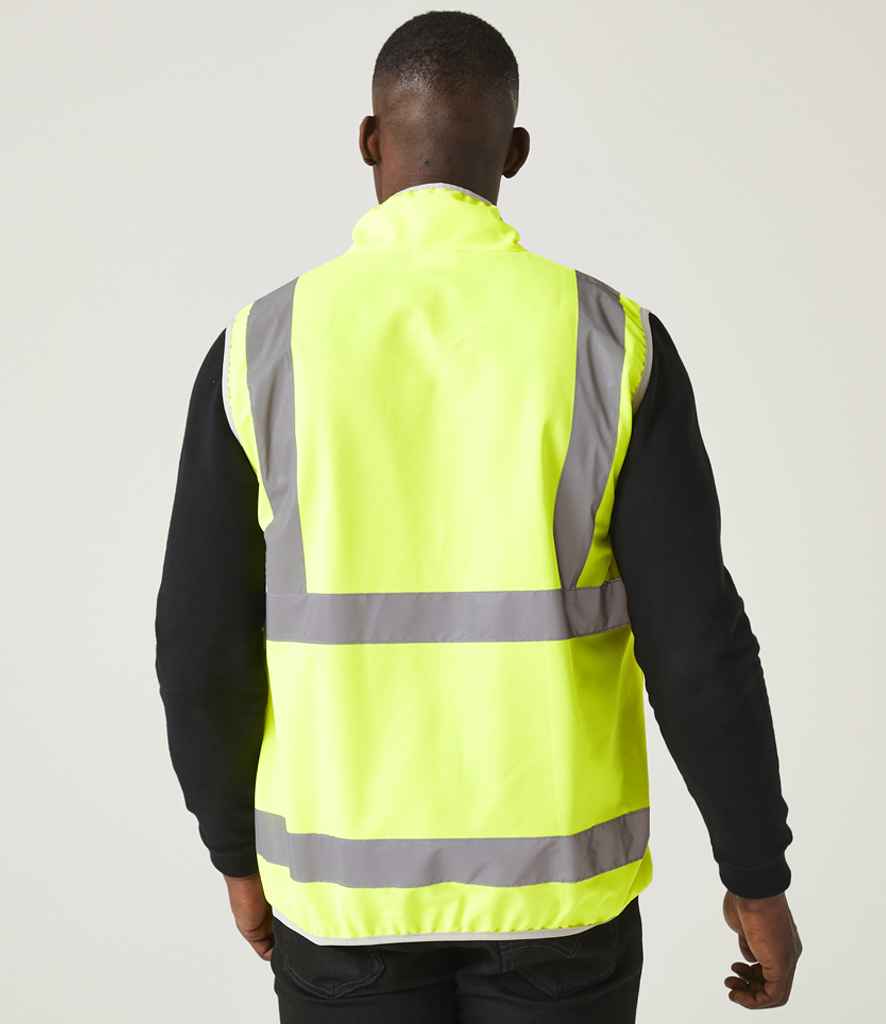 Regatta High Visibility Pro Full Zip Gilet - Yellow