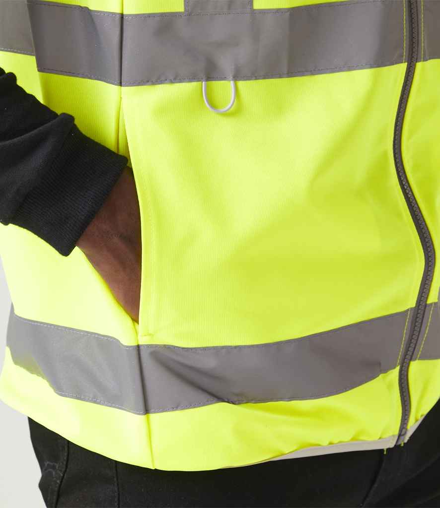 Regatta High Visibility Pro Full Zip Gilet - Yellow