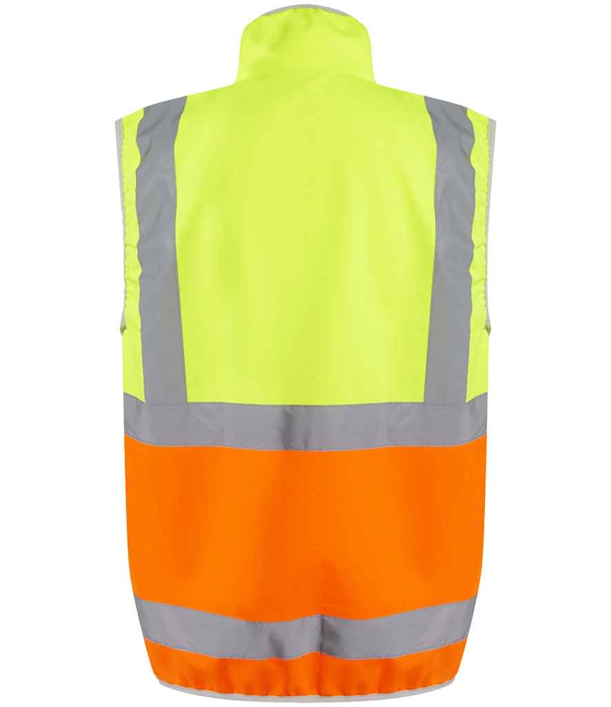 Regatta High Visibility Pro Full Zip Gilet - Yellow/Orange
