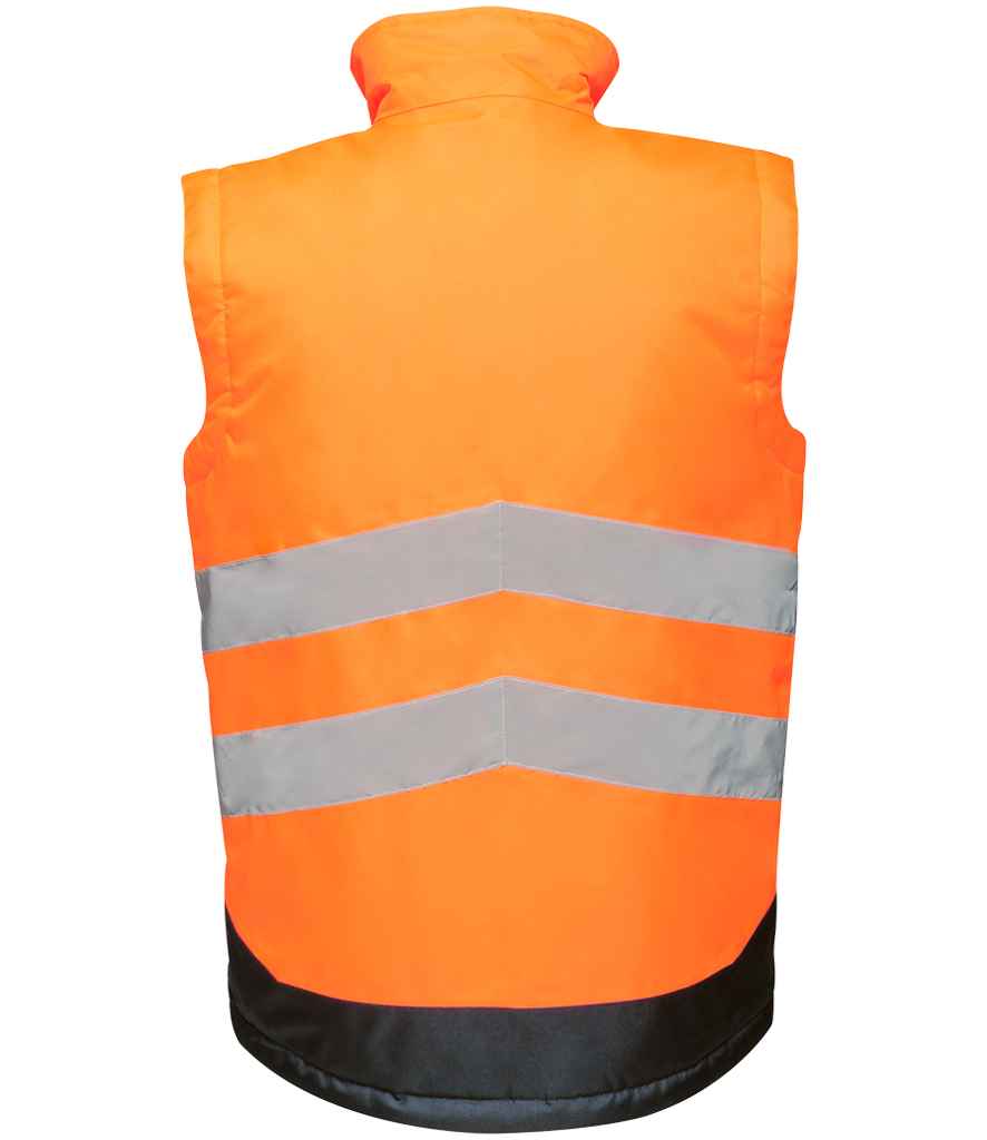 Regatta High Visibility Pro Bodywarmer - Orange/Navy