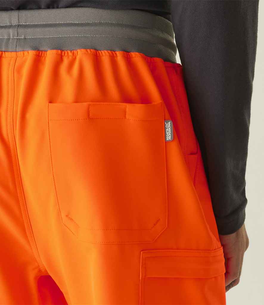 Regatta High Visibility Prolite Stretch Jog Pants - Orange