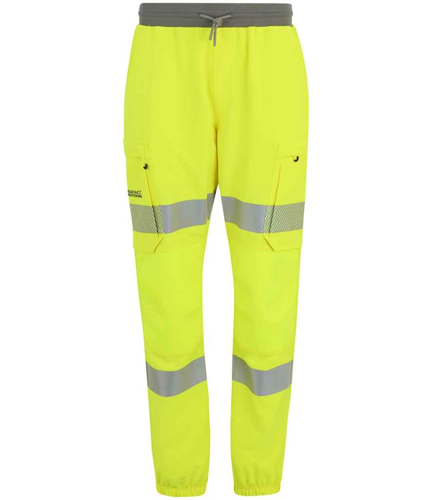 Regatta High Visibility Prolite Stretch Jog Pants - Yellow