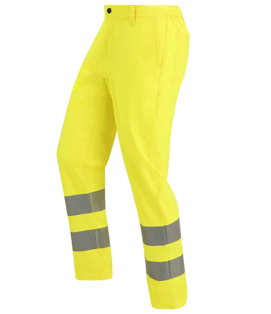 Regatta High Visibility Pro Contract Stretch Action Trousers - Yellow