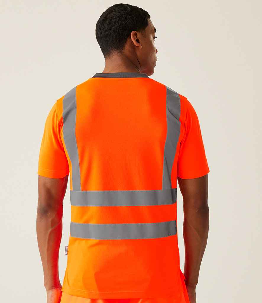 Regatta High Visibility Pro Contract T-Shirt - Orange