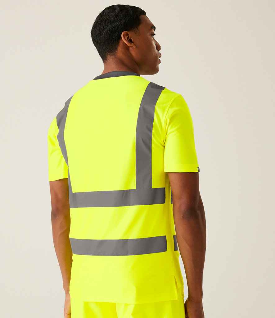 Regatta High Visibility Pro Contract T-Shirt - Yellow