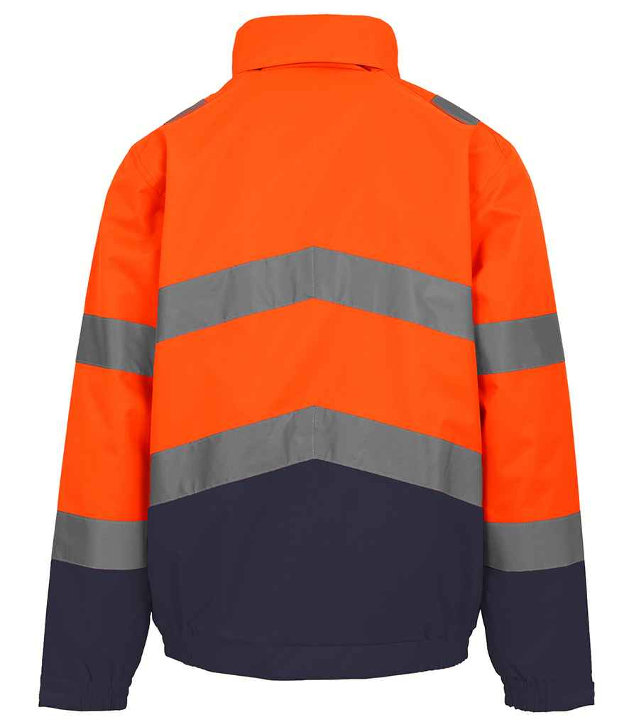 Regatta High Visibility Pro Contract Dover Jacket - Orange/Navy