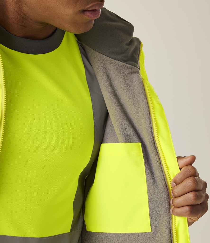 Regatta High Visibility Pro Contract Dover Jacket - Yellow