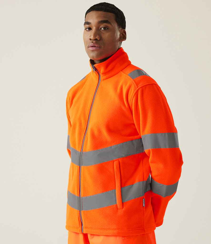 Regatta High Visibility Pro Contract Thor Fleece Jacket - Orange