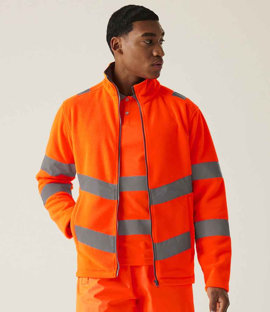 Regatta High Visibility Pro Contract Thor Fleece Jacket - Orange
