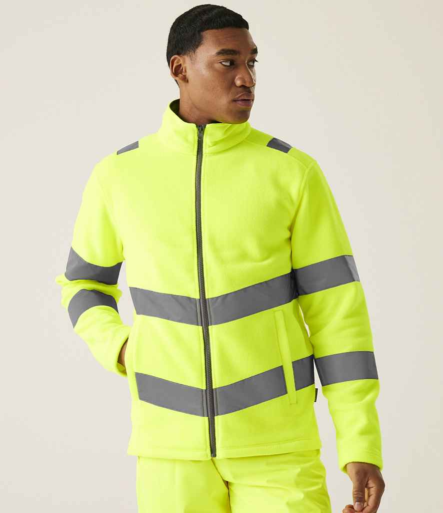 Regatta High Visibility Pro Contract Thor Fleece Jacket - Yellow