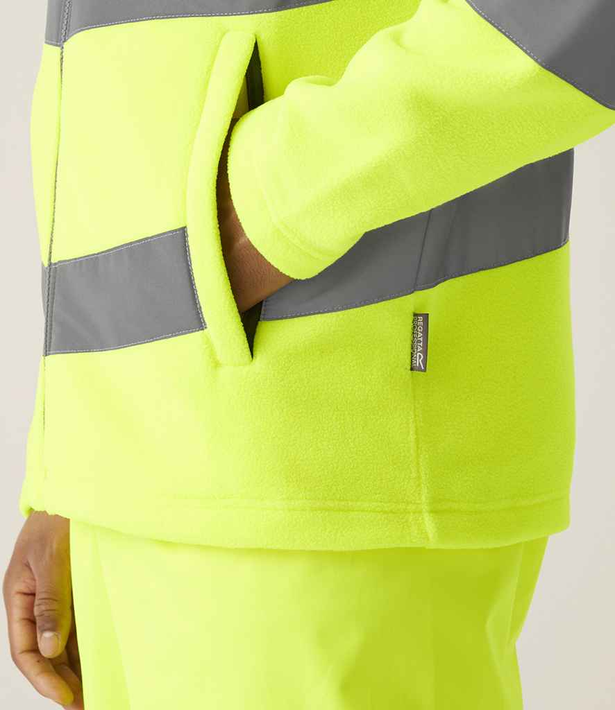 Regatta High Visibility Pro Contract Thor Fleece Jacket - Yellow