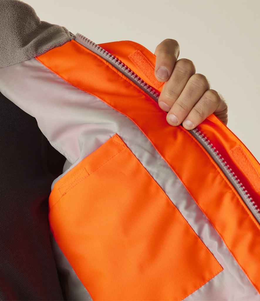 Regatta High Visibility Pro Contract Dover Parka - Orange