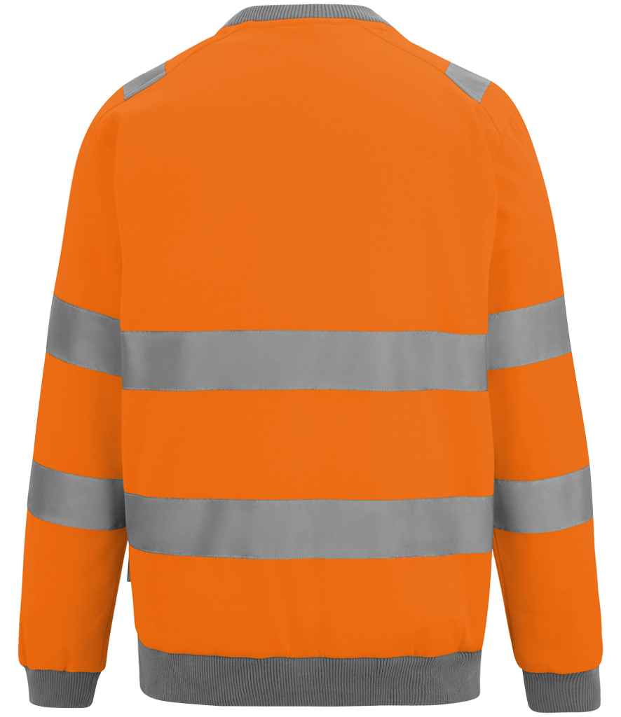 Regatta High Visibility Pro Contract Crew Neck Sweatshirt - Orange