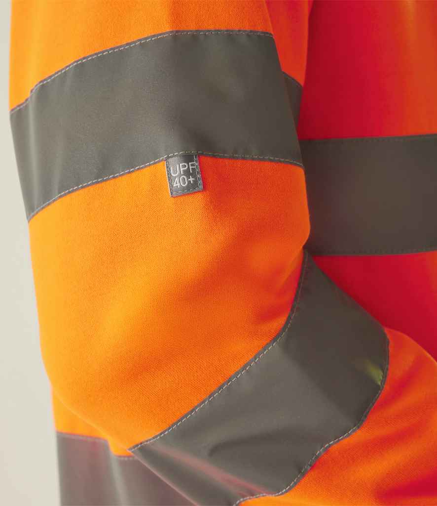 Regatta High Visibility Pro Contract Crew Neck Sweatshirt - Orange