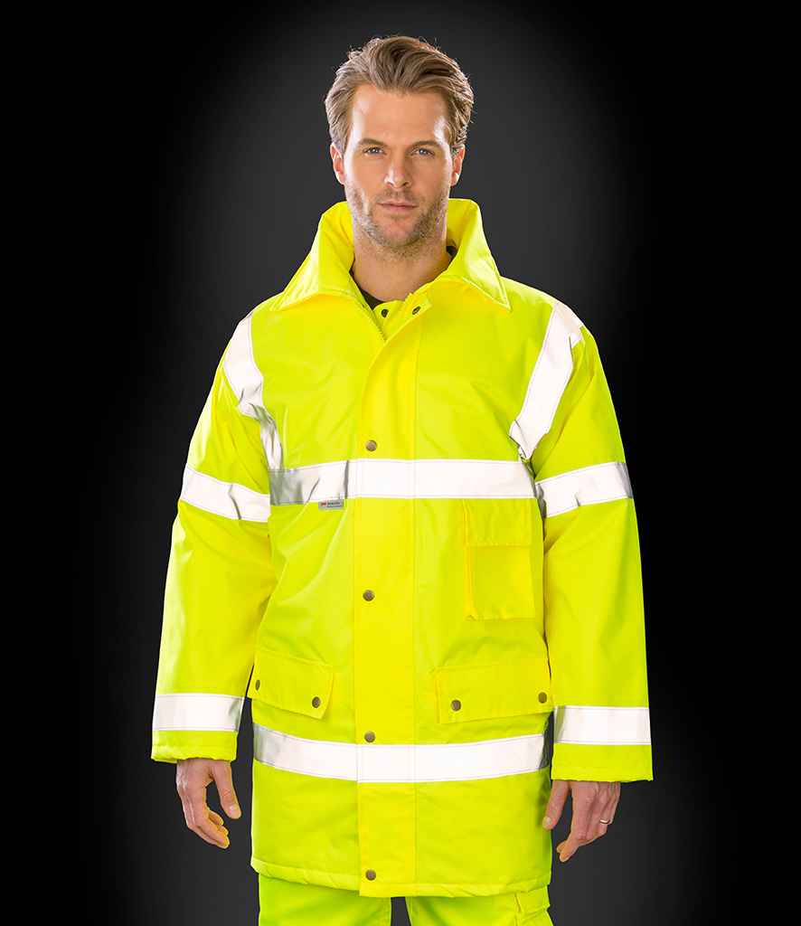 Result Safe-Guard Hi-Vis Safety Jacket - Yellow