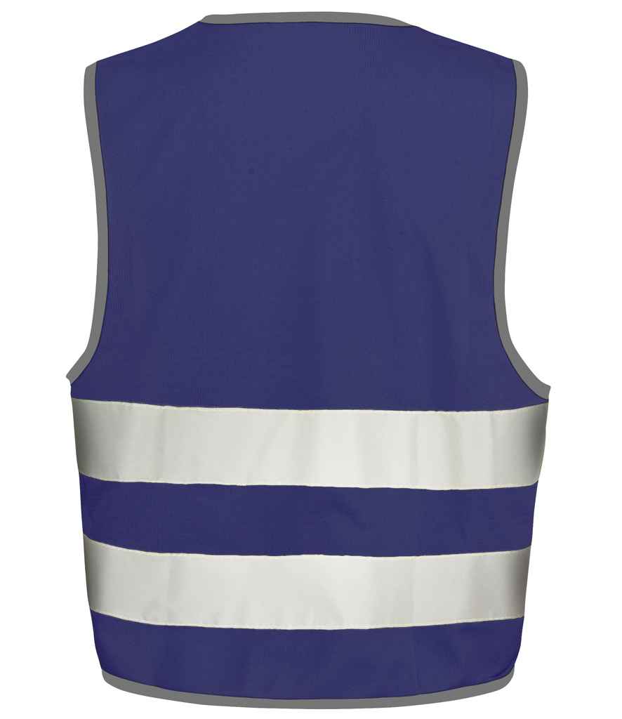 Result Core Kids Enhanced Vis Vest - Navy