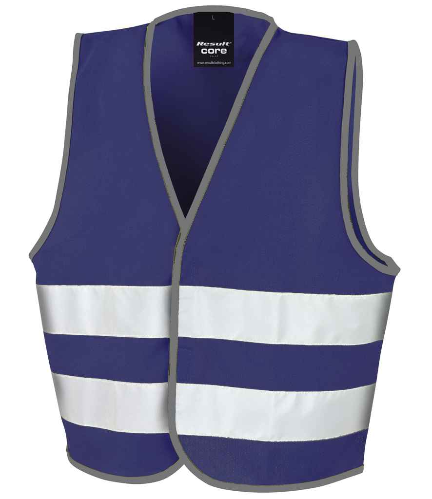 Result Core Kids Enhanced Vis Vest - Navy