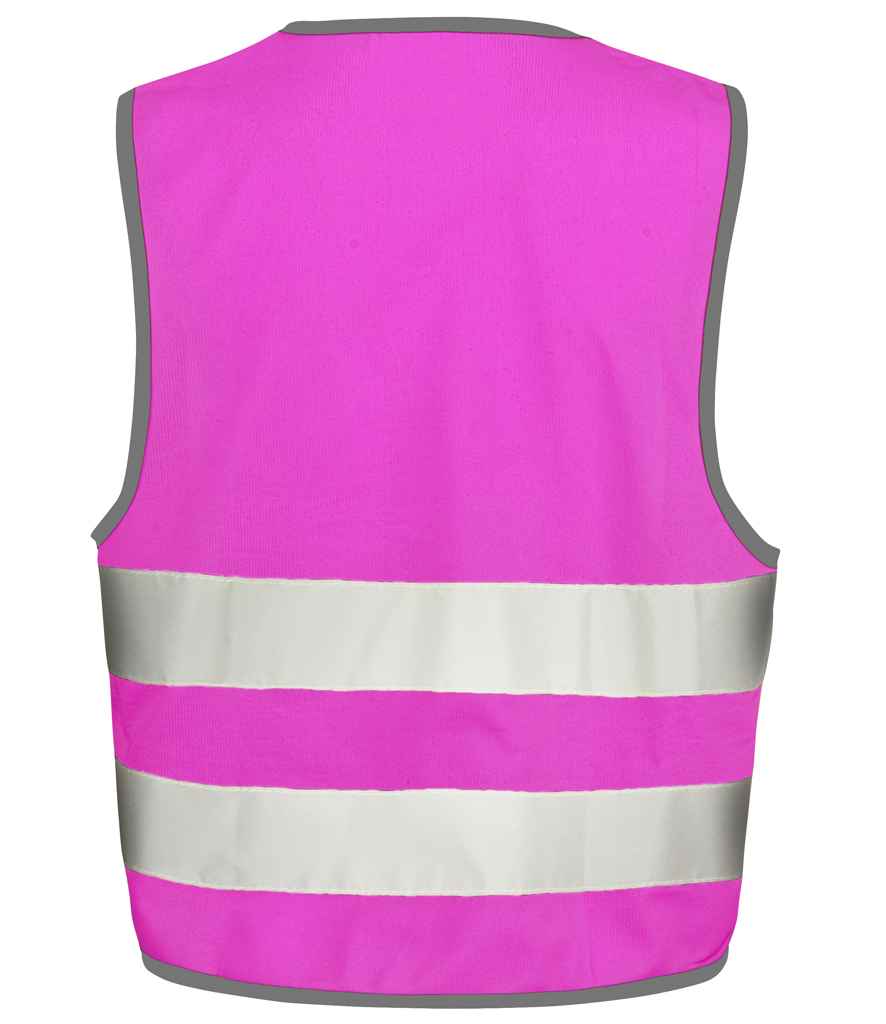 Result Core Kids Enhanced Vis Vest - Pink