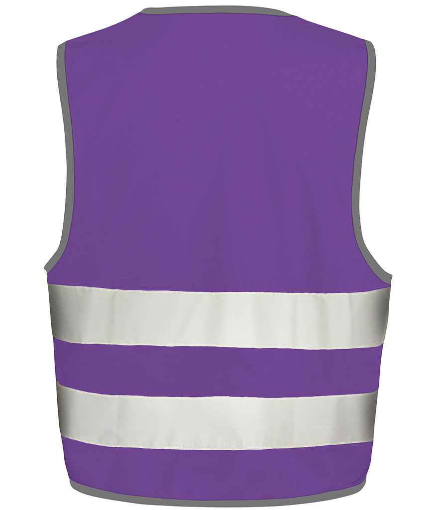 Result Core Kids Enhanced Vis Vest - Purple
