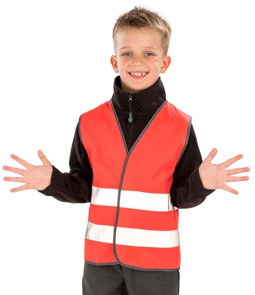 Result Core Kids Enhanced Vis Vest - Red
