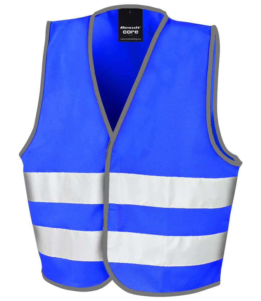Result Core Kids Enhanced Vis Vest - Royal Blue