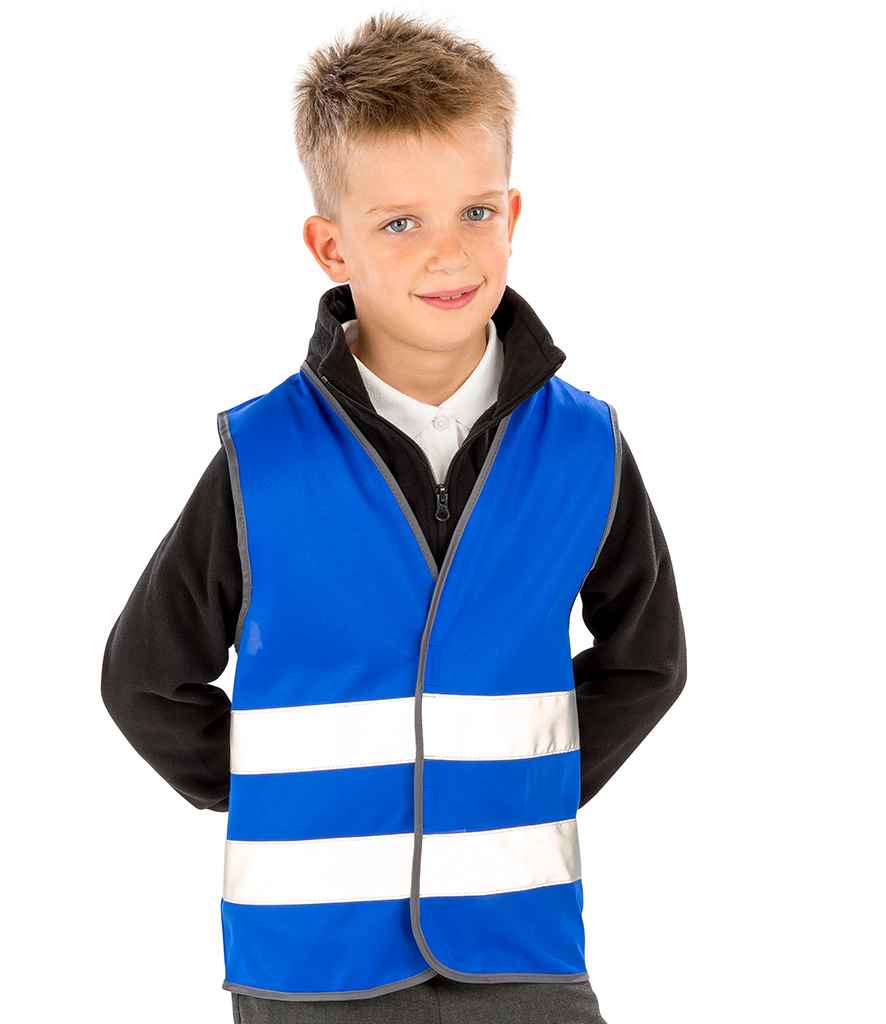 Result Core Kids Enhanced Vis Vest - Royal Blue