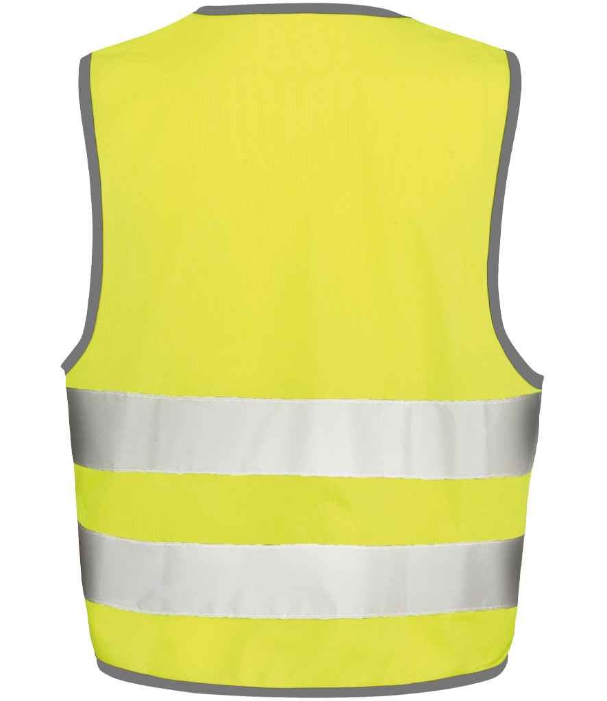 Result Safe-Guard Kids Hi-Vis Safety Vest - Fluorescent Yellow