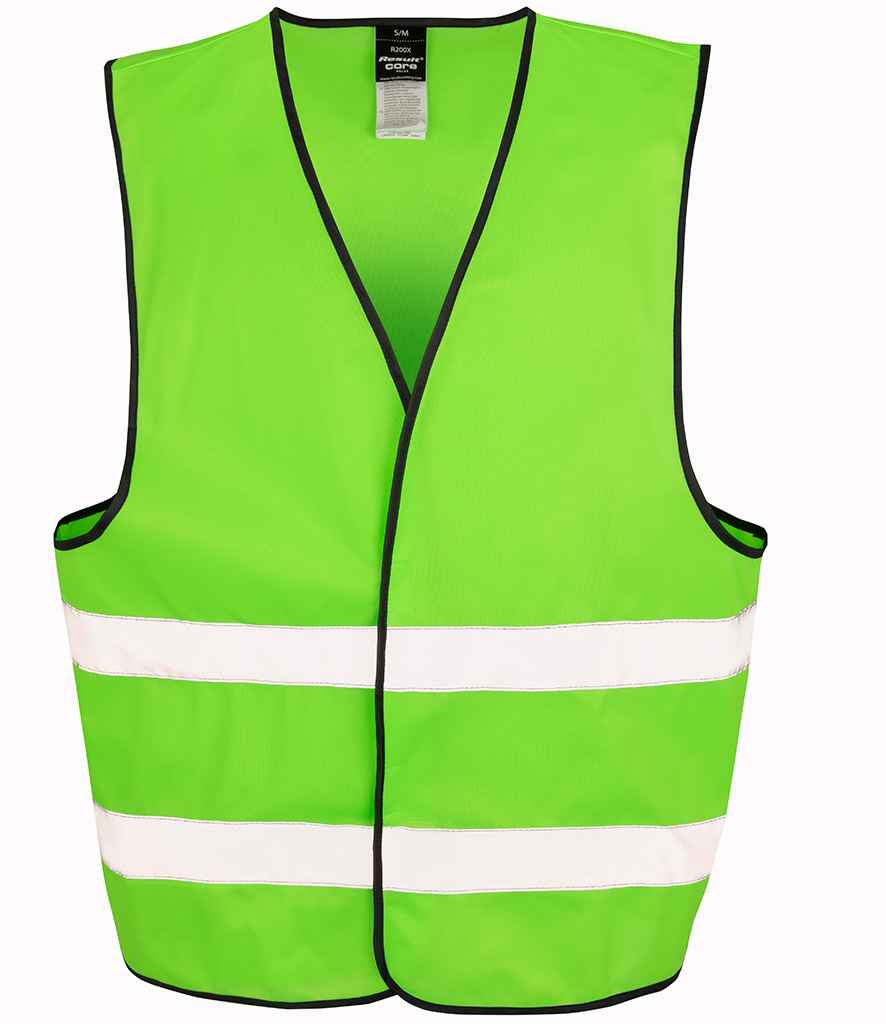 Result Core Enhanced Vis Vest - Lime Green
