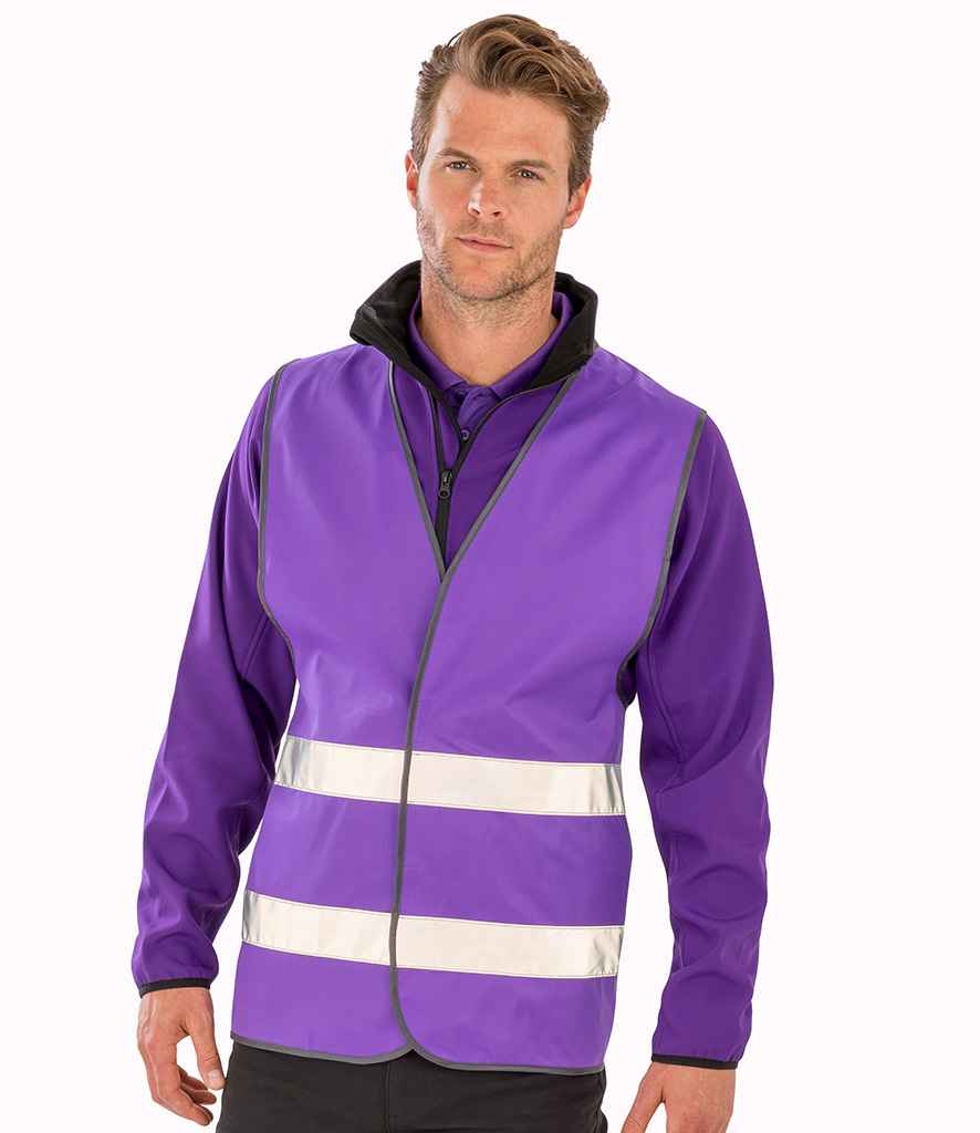 Result Core Enhanced Vis Vest - Purple
