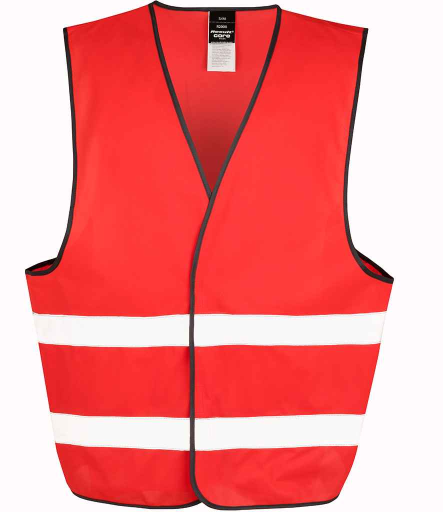 Result Core Enhanced Vis Vest - Red