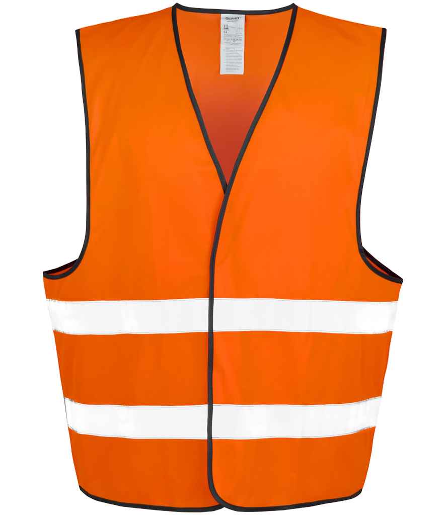 Result Safe-Guard Motorist Hi-Vis Vest - Fluorescent Orange